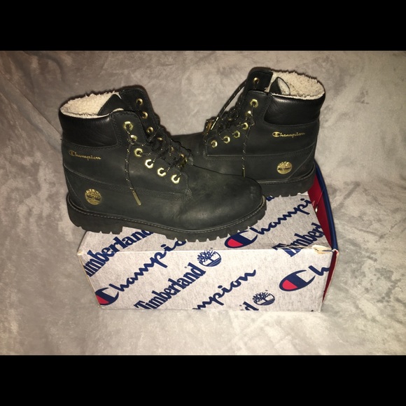 Timberland x champion collaboration boots main image 4